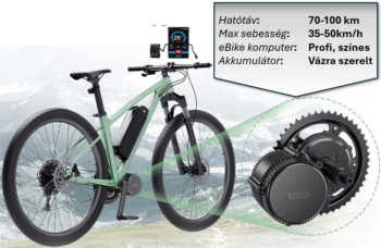 Középmotoros "POWER" példa összeállítás - Segédmotor kategória